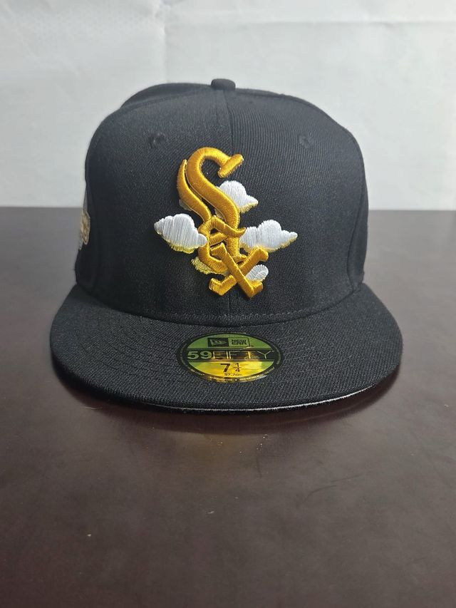 Gorra New Era Chicago White Sox Negra Dorada