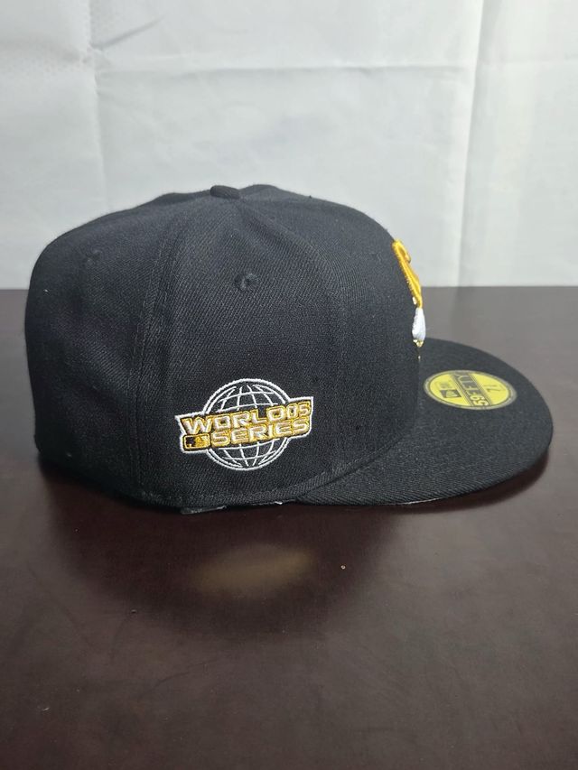 Gorra New Era Chicago White Sox Negra Dorada