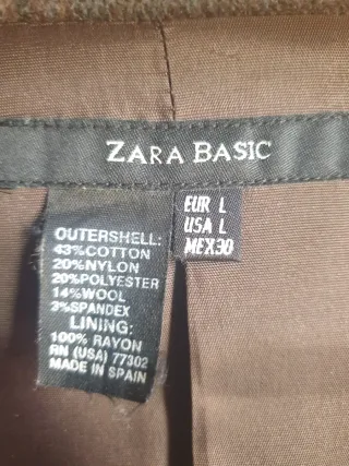 Chaqueta de Zara Basic