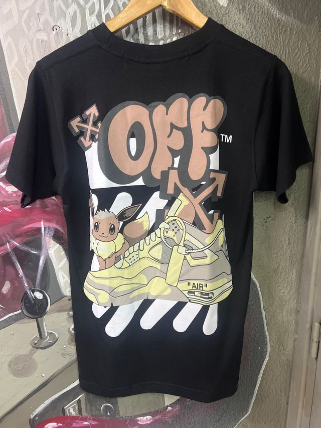 Camiseta Off-White x Pokémon Talla S