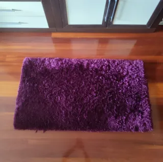 Tappeto Shaggy Viola a Pelo Lungo