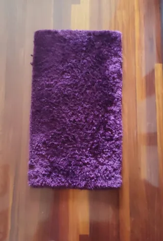Tappeto Shaggy Viola a Pelo Lungo