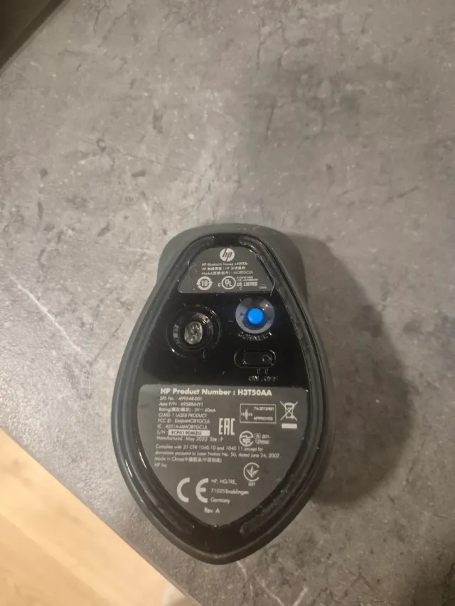 Ratón Inalámbrico HP Negro