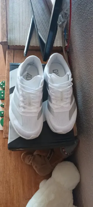 Adidas adizero evo sl blancas y plateadas