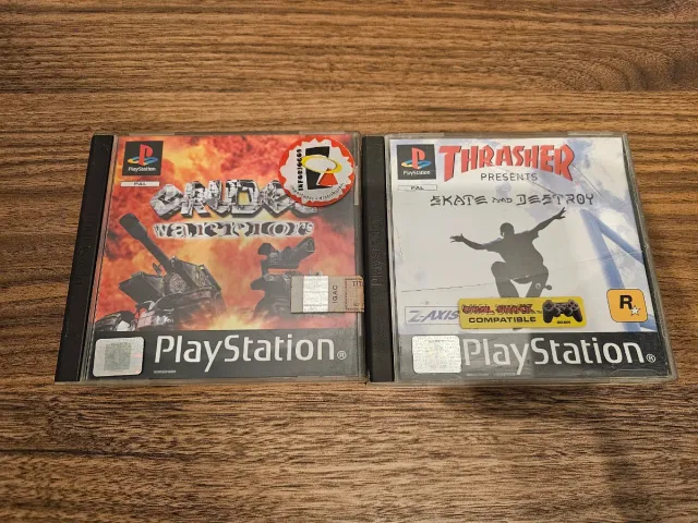 Lote 2 Giochi PS1: Grudge Warriors e Thrasher