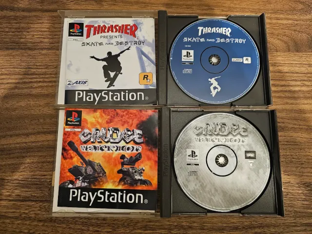 Lote 2 Giochi PS1: Grudge Warriors e Thrasher
