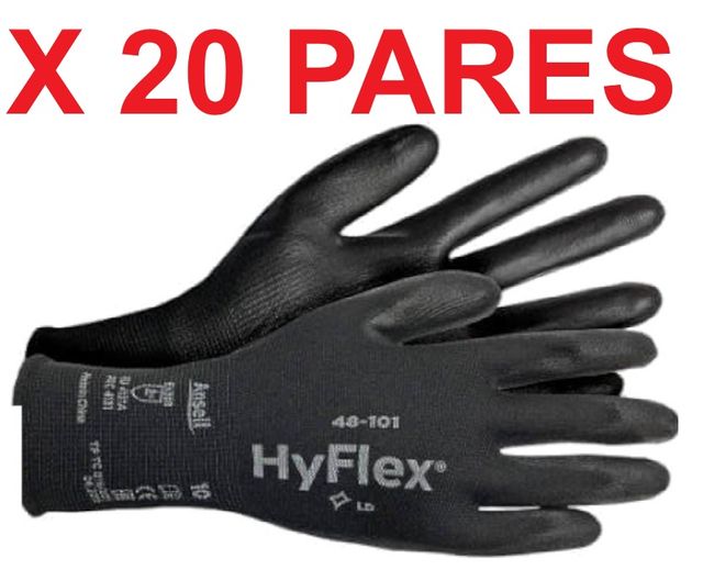 20 PARES DE GUANTES HYFLEX 48-101 TALLA 10