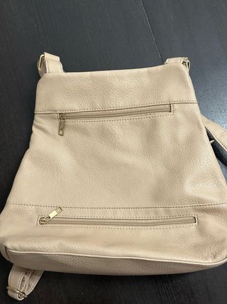 Mochila Mujer Beige y Gris