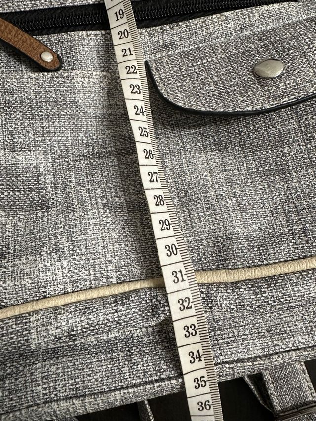 Mochila Mujer Beige y Gris