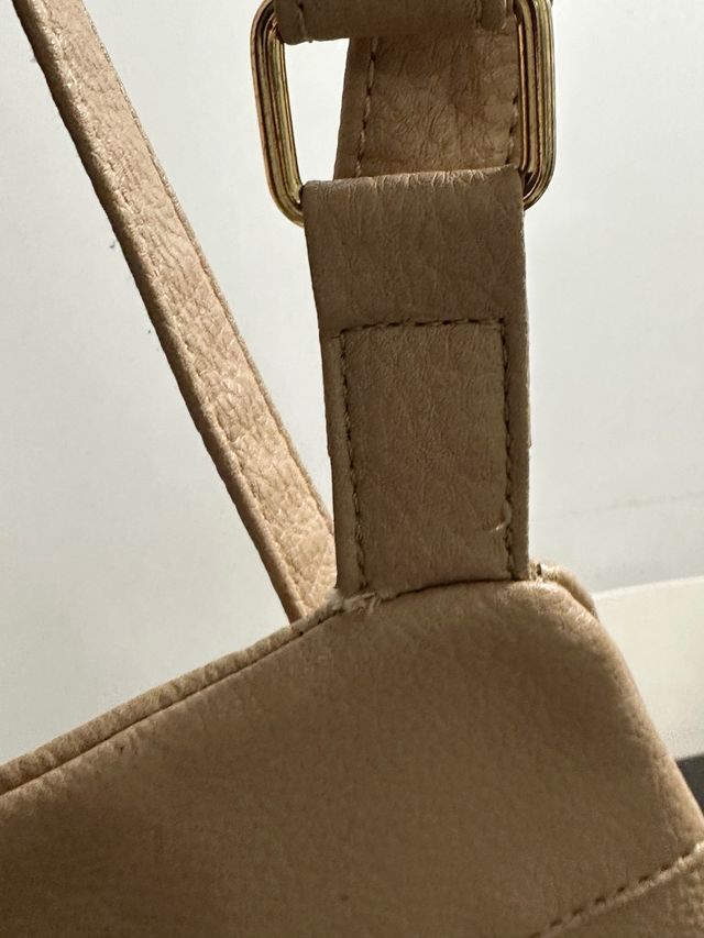 Mochila Mujer Beige y Gris