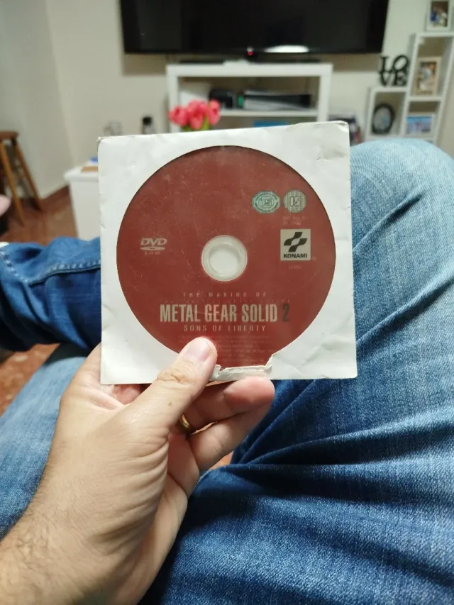 Metal Gear Solid 2 DVD Konami