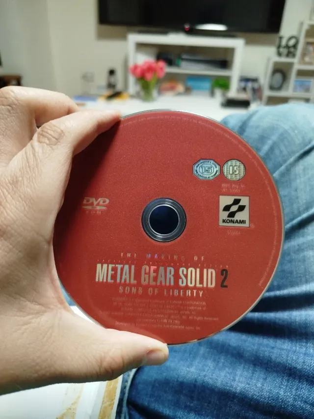 Metal Gear Solid 2 DVD Konami