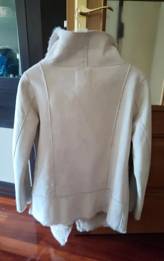 Chaqueta a doppio strato Pull&Bear beige