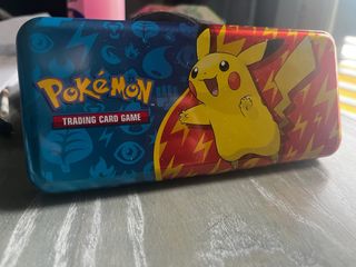 Astuccio Metallo Pokemon Trading Card Game Vuoto