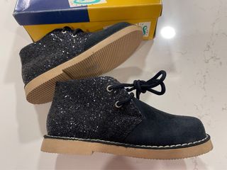 Botas de piel negras talla 29