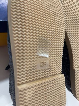 Botas de piel negras talla 29