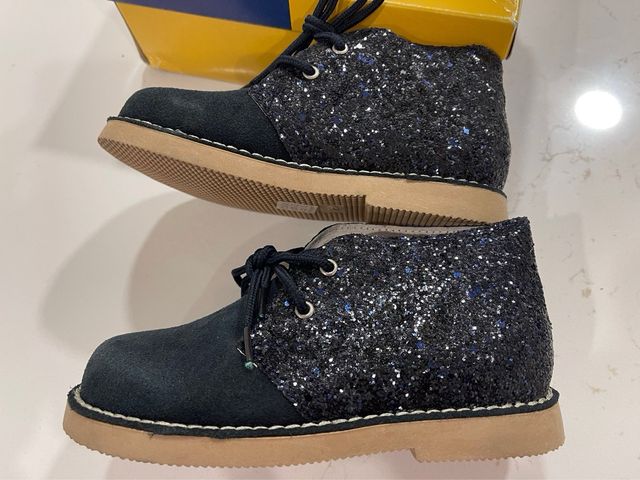 Botas de piel negras talla 29