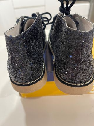 Botas de piel negras talla 29