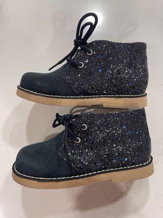 Botas de piel negras talla 29