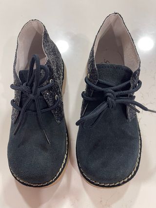 Botas de piel negras talla 29