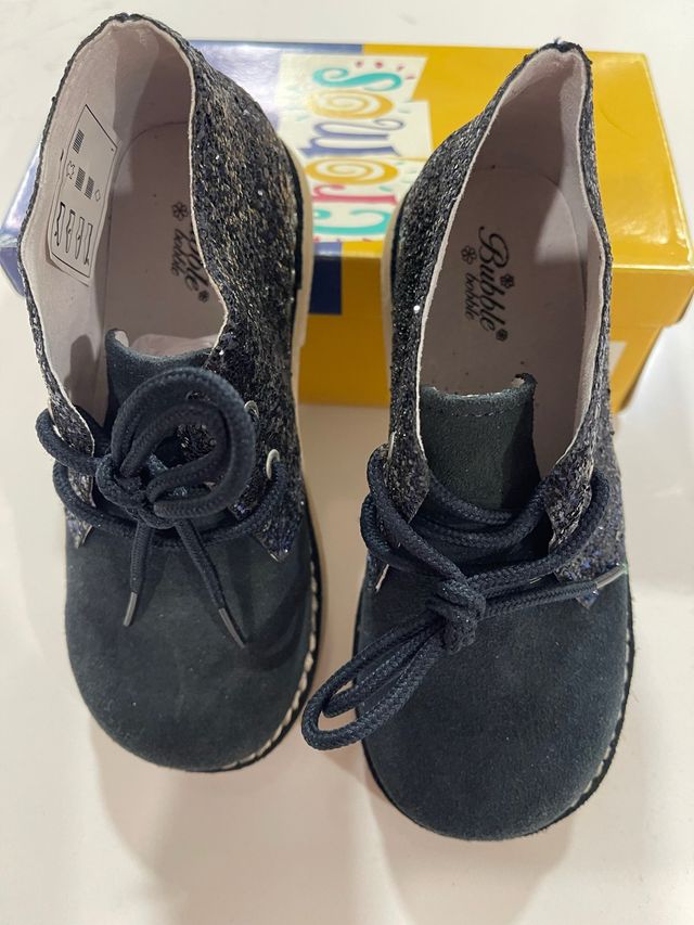 Botas de piel negras talla 29