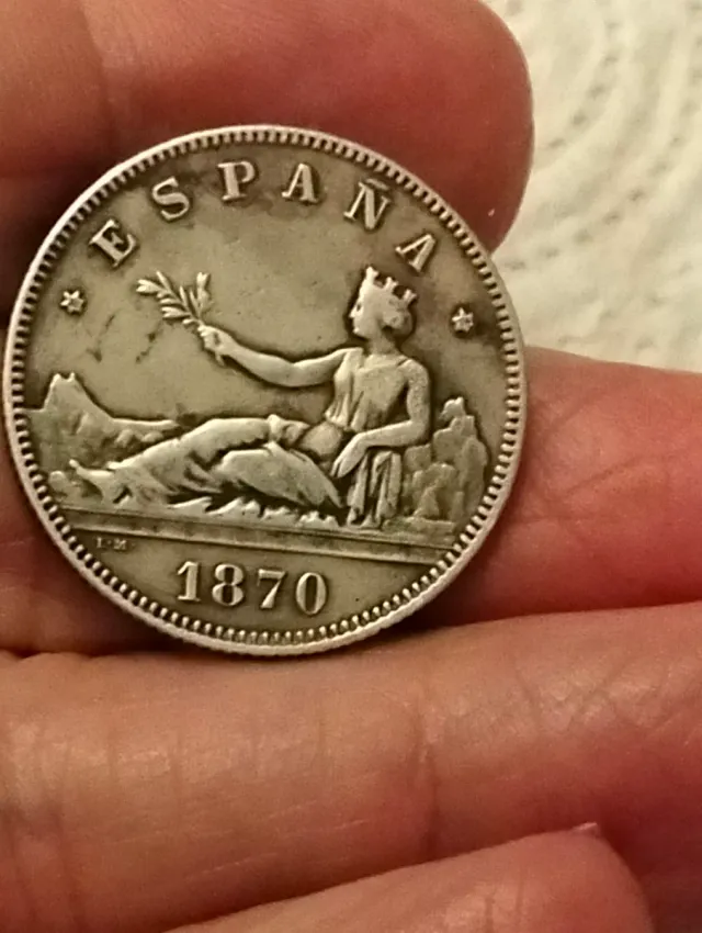 Moneda ESPAÑA 1870
