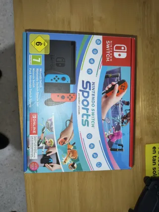 Nintendo Switch con juegos y accesorios