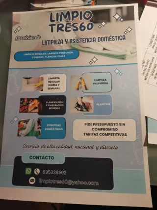 Servicio de Empleada de hogar