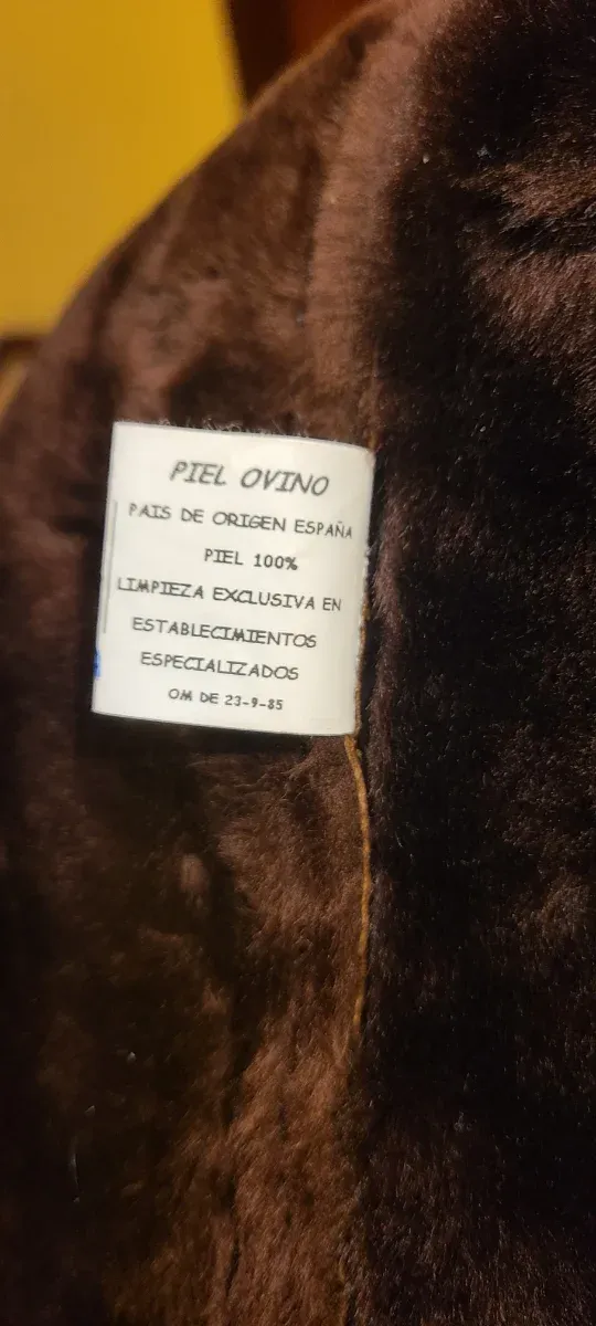 Chaqueta Piel Ovino España Modelo Canada