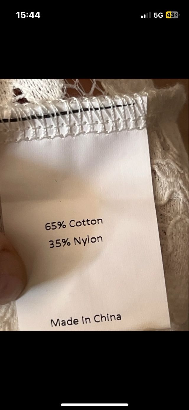 Bolero Allegra K Blanco Encaje Manga Corta