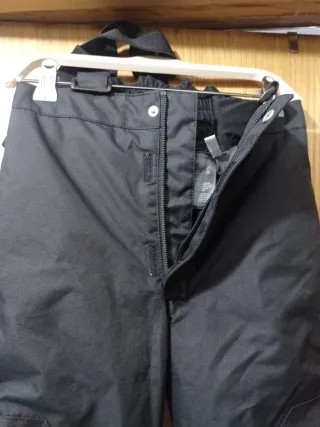 Pantalón de esquí para niño negro