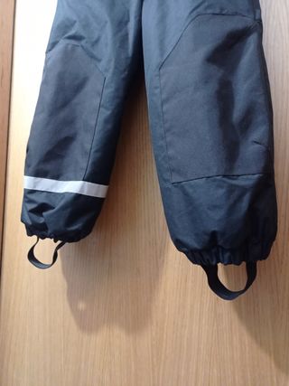 Pantalón de esquí para niño negro