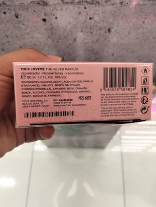 Perfume Tous Love Me The Silver Parfum