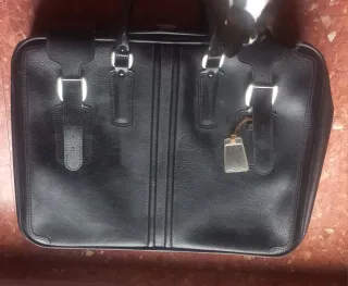 Maleta vintage negra