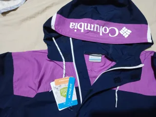 Cortavientos Columbia Anorak nuevo a estrenar,t-M