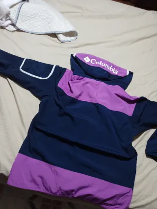 Cortavientos Columbia Anorak nuevo a estrenar,t-M