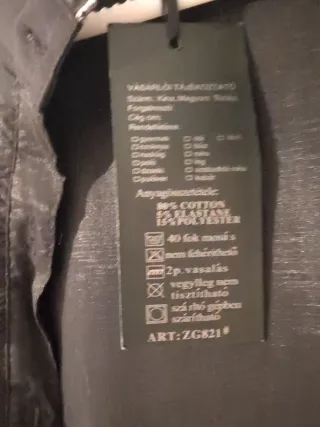 Camisa negra Shaaciaa nueva con etiqueta – talla S