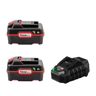 TALADRO PERCUTOR SDS PLUS CON 2 BATERÍAS 20V 4A