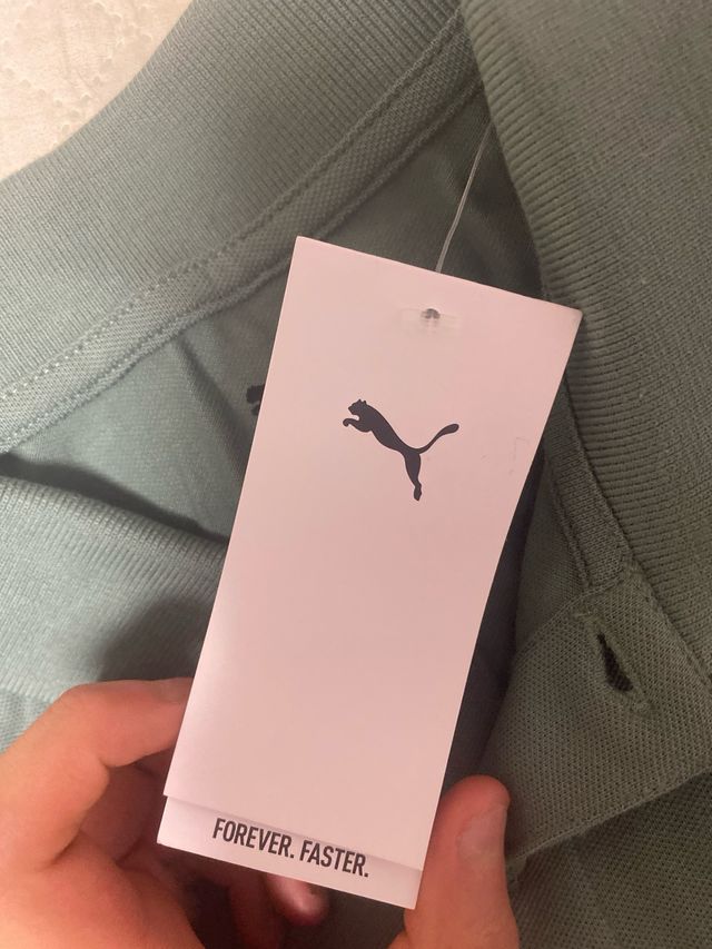 Polo Puma Verde Talla S