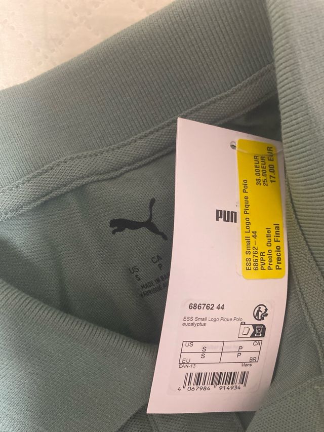 Polo Puma Verde Talla S
