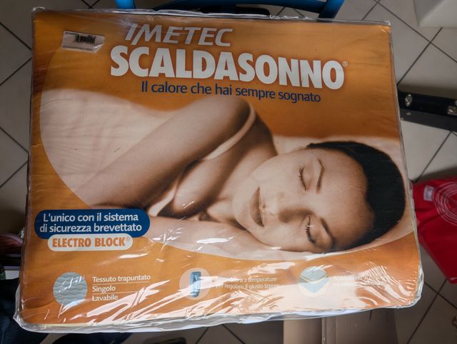 Scaldasonno Imetec 6001Q - 1 piazza