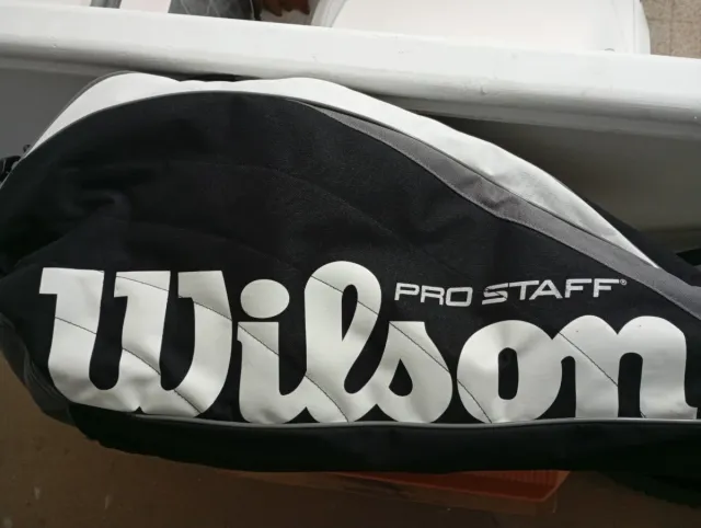 Raquetero Wilson Pro Staff Negro