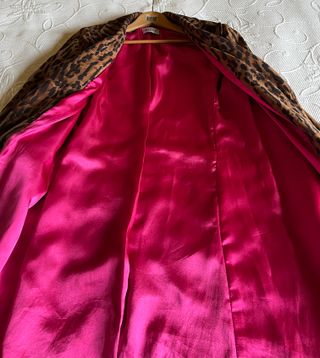 Abrigo Beline Animal Print talla S