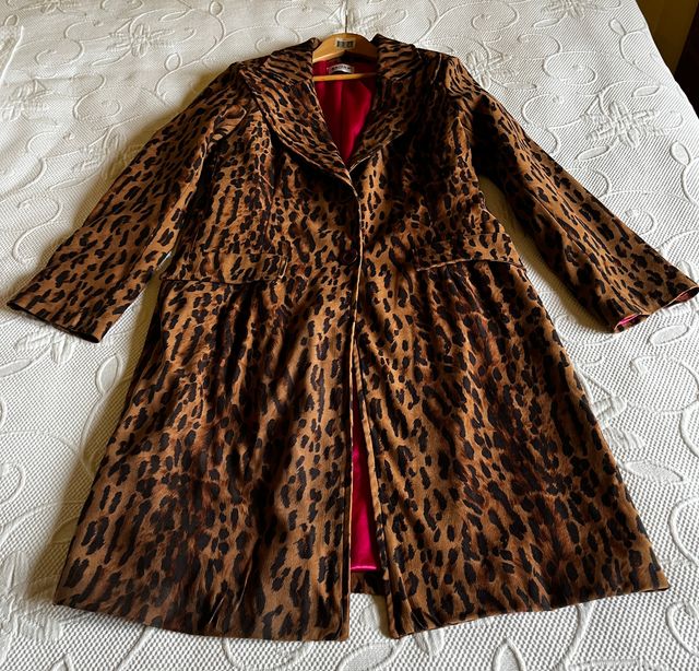 Abrigo Beline Animal Print talla S