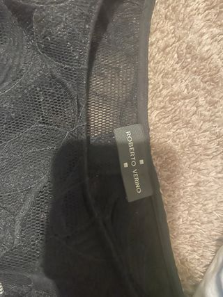 Vestido fiesta Roberto Verino Negro