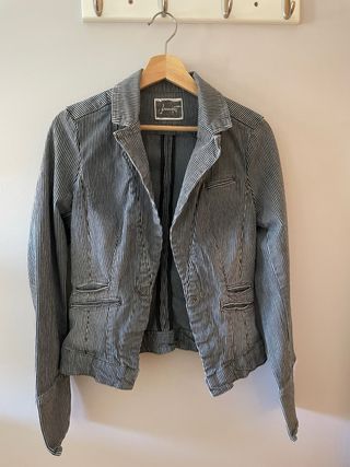 Chaqueta Vintage Stradivarius Rayas