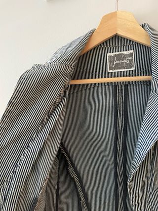 Chaqueta Vintage Stradivarius Rayas