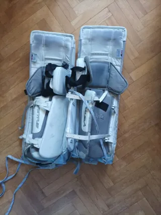 Patinadores de Hockey sobre Hielo Vaughn Blancos