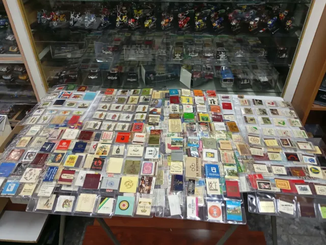 Scatole di fiammiferi vuote