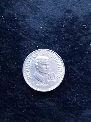 Moneda 10 cts Filipinas 1976 Francisco Baltasar